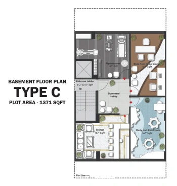Type C Basement Plan